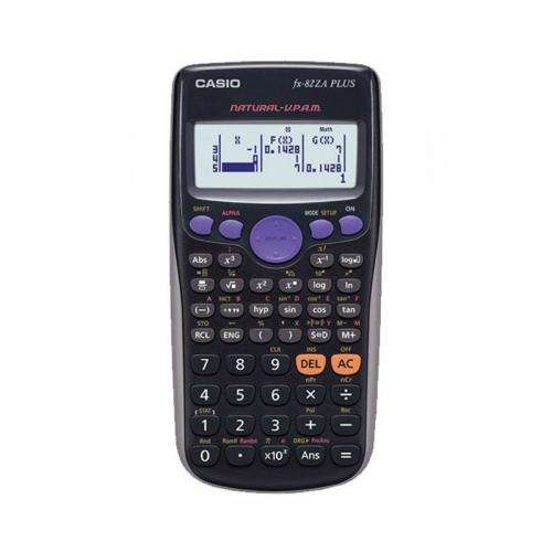 Casio FX-82 ZA Plus Calculator - Black